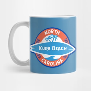 Kure Beach NC Surf Mug